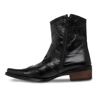 Foto 4 | Botin Vaquero Hombre Urban Cowboy Negro 40700 Negro