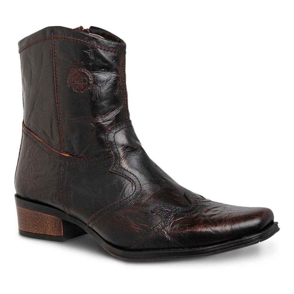 Botin Vaquero Hombre Urban Cowboy Café 40700 Chocolate