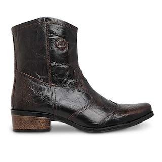 Foto 2 | Botin Vaquero Hombre Urban Cowboy Café 40700 Chocolate