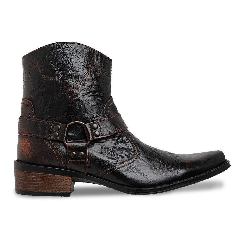 Botin Vaquero Hombre Urban Cowboy Café 40705 Chocolate