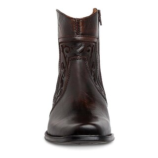 Foto 3 | Botin Vaquero Hombre Urban Cowboy Café 40704 Chocolate