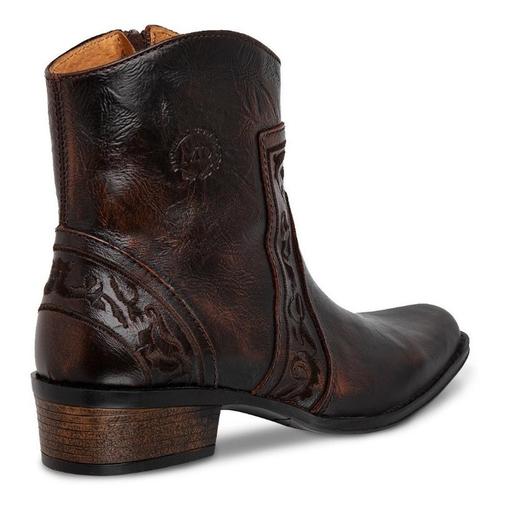 Foto 6 pulgar | Botin Vaquero Hombre Urban Cowboy Café 40704 Chocolate