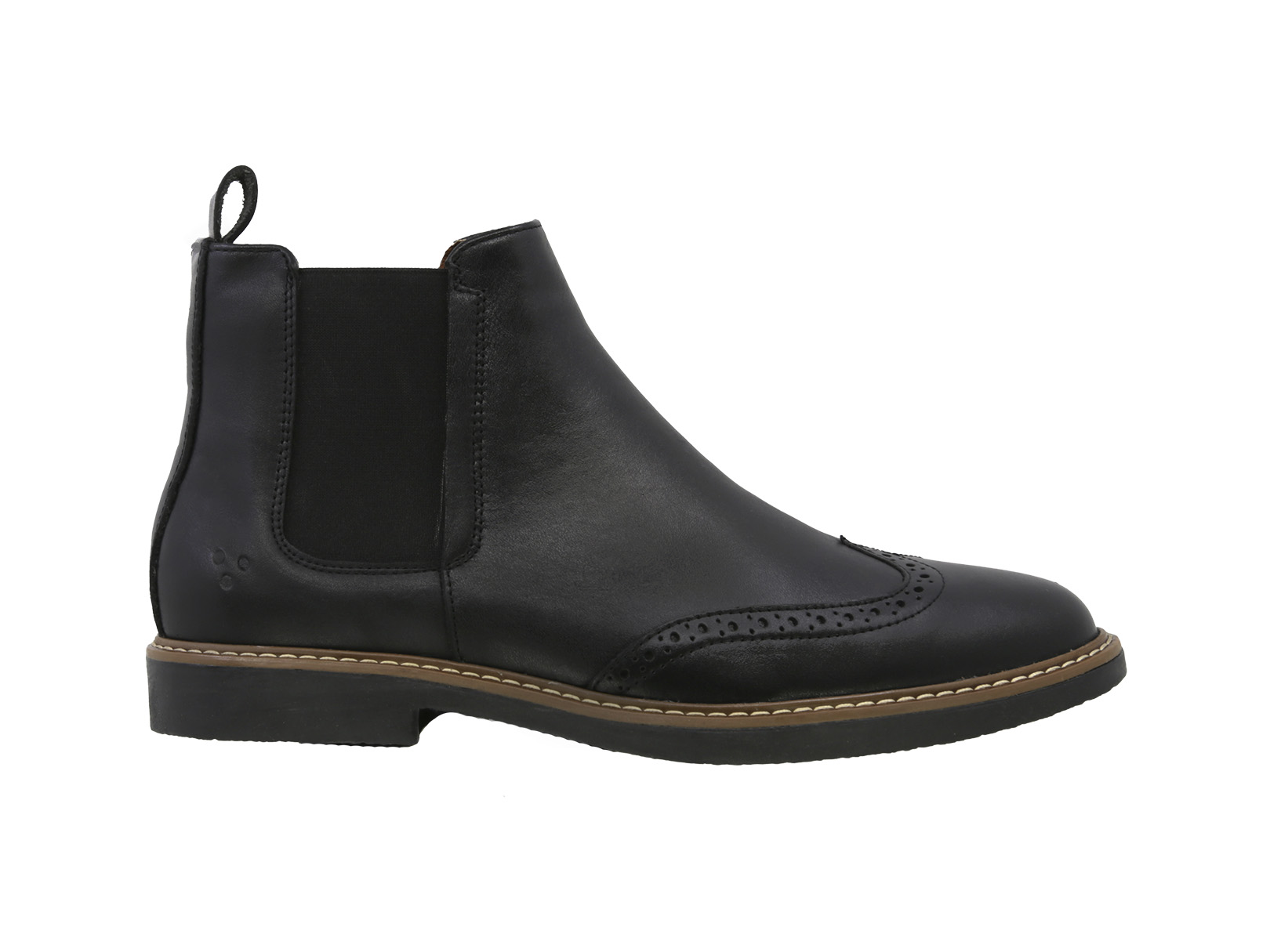 Foto 2 | Botín Casual Triples Enzo 35807 Negro Para Hombre