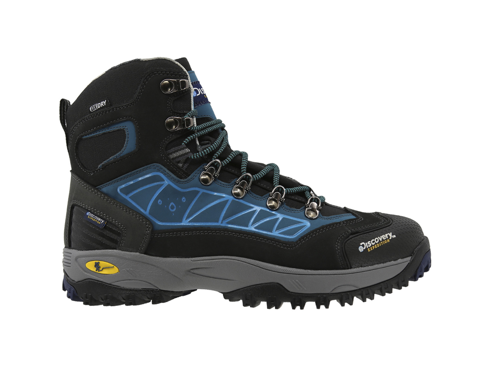 Foto 2 | Bota Montañismo Discovery Banff 2185 Azul Para Hombre