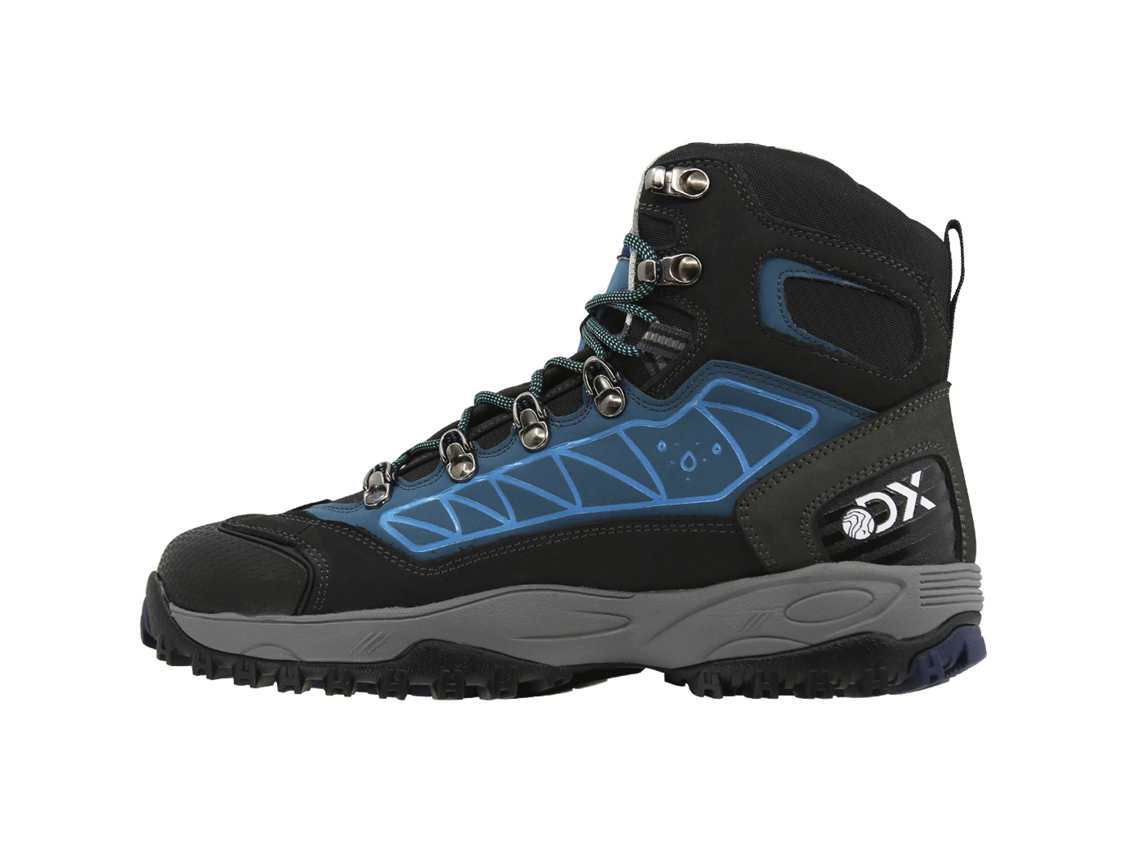 Foto 4 | Bota Montañismo Discovery Banff 2185 Azul Para Hombre