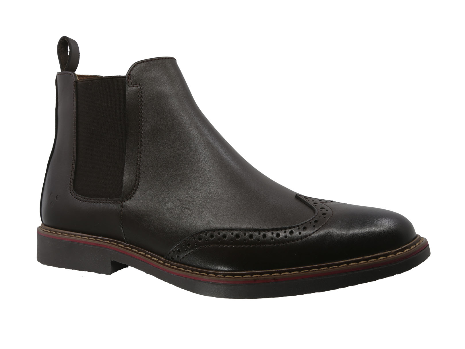 Foto 1 | Botín Casual Triples Enzo 35807 Café Para Hombre