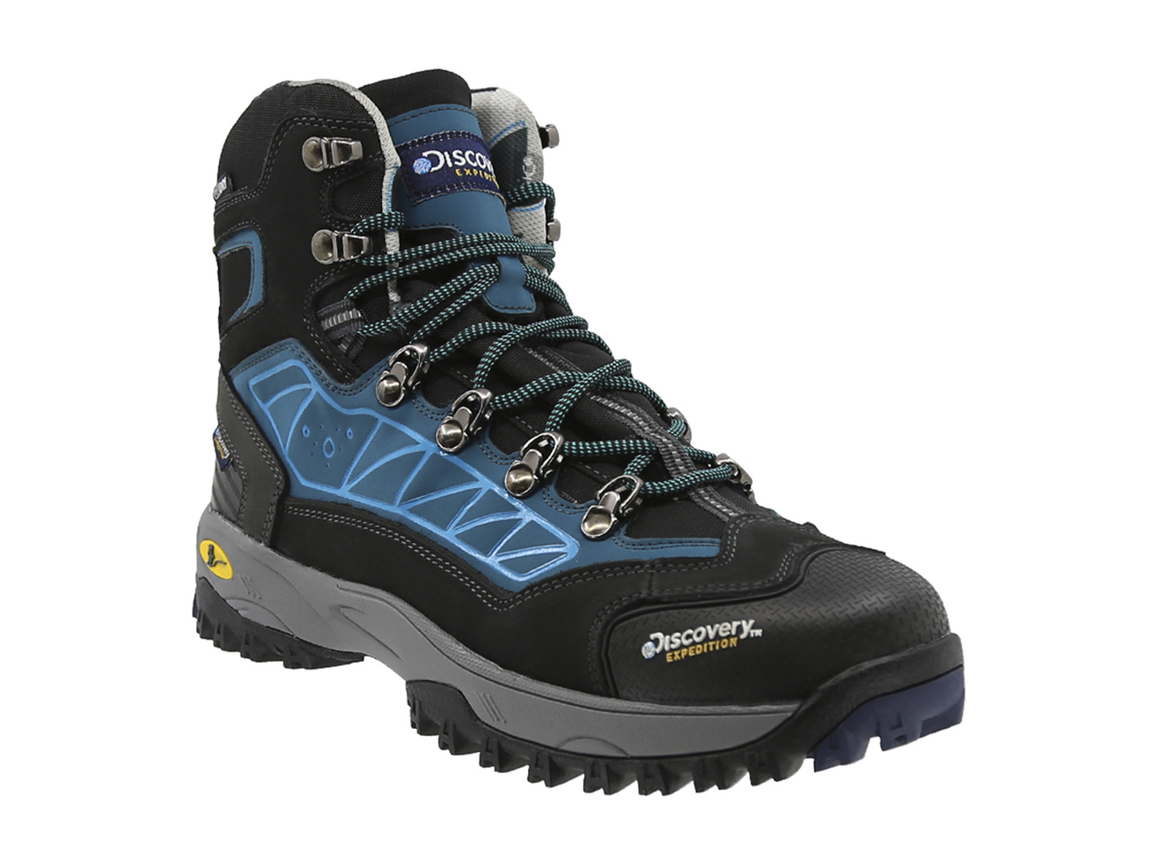 Foto 2 pulgar | Bota Montañismo Discovery Banff 2185 Azul Para Hombre