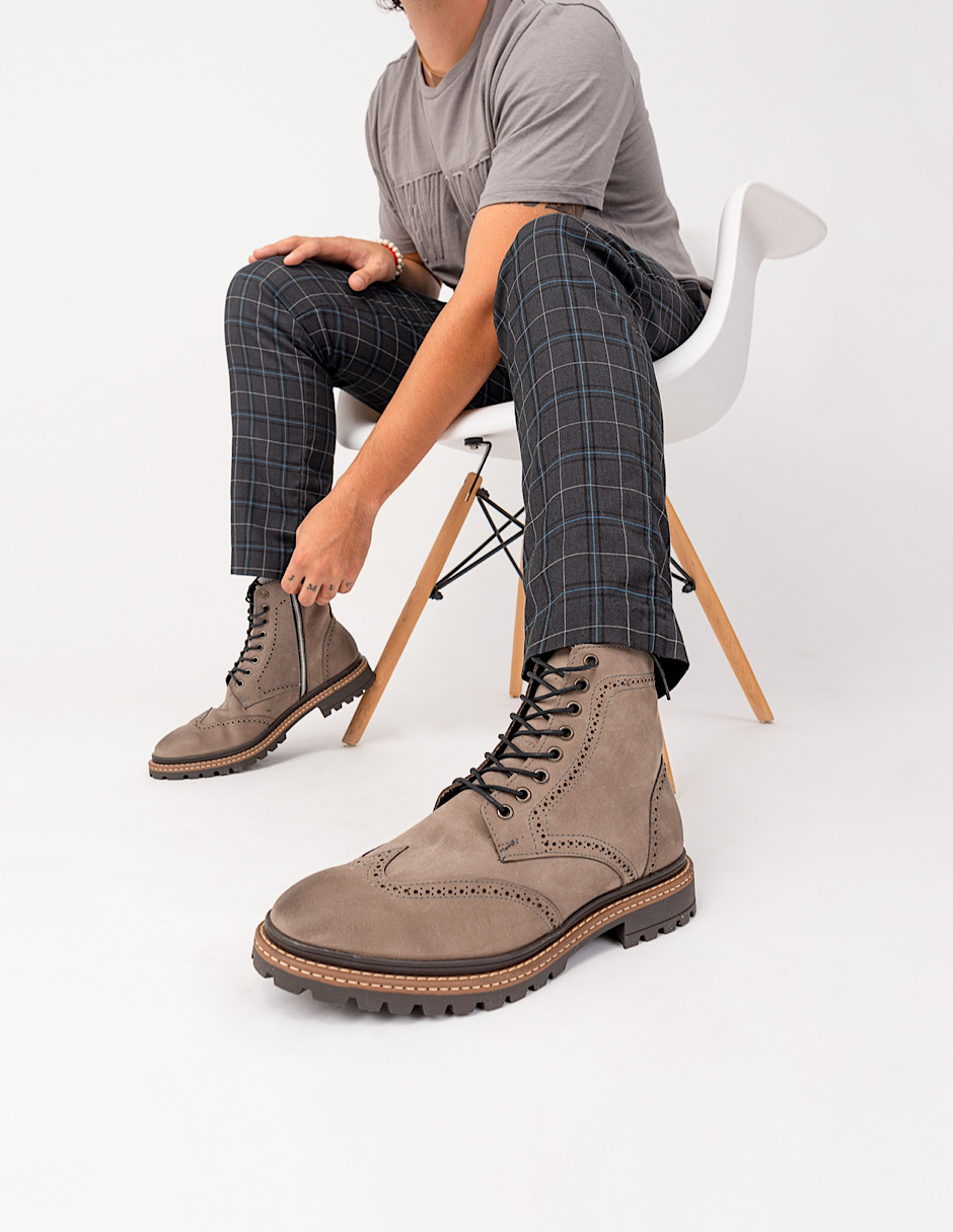 Foto 7 pulgar | Bota Bostoniana Dasalo En Piel Vacuno Premium Para Hombre