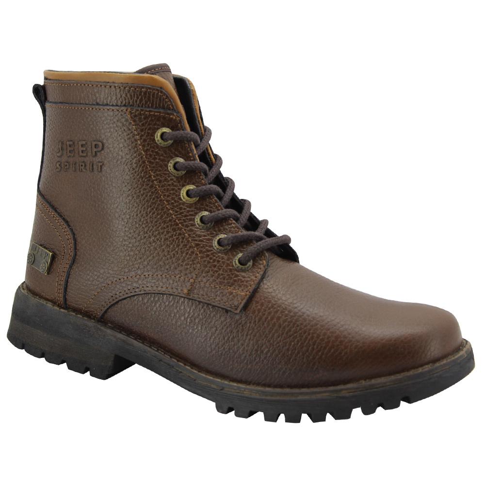 Foto 1 | Botas Hombre Jeep Casual Caballero Chukkas Cómodas Cafe