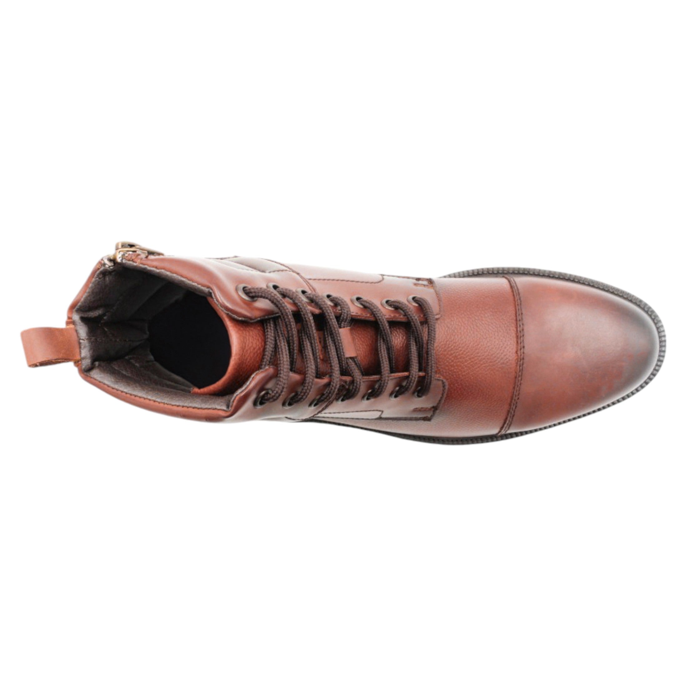 Foto 5 | Botas Casuales Rbcollection Exterior Piel Café para Hombre