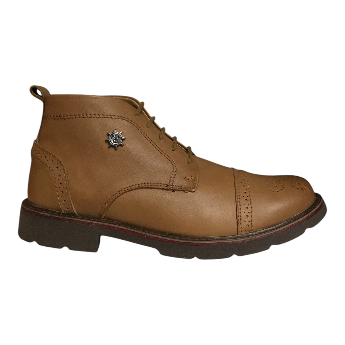 Bota Trigo Para Caballero Azul Plumbago Teens