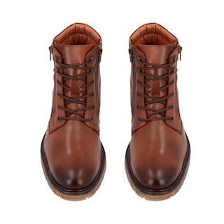 Foto 6 | Bota Hombre Kipon Casual Tubo Zipper Agujetas Degradado Lisa Cafe