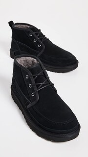 Foto 2 | Bota UGG Neumel Moc para Hombre de Gamuza Negra - Venta Internacional