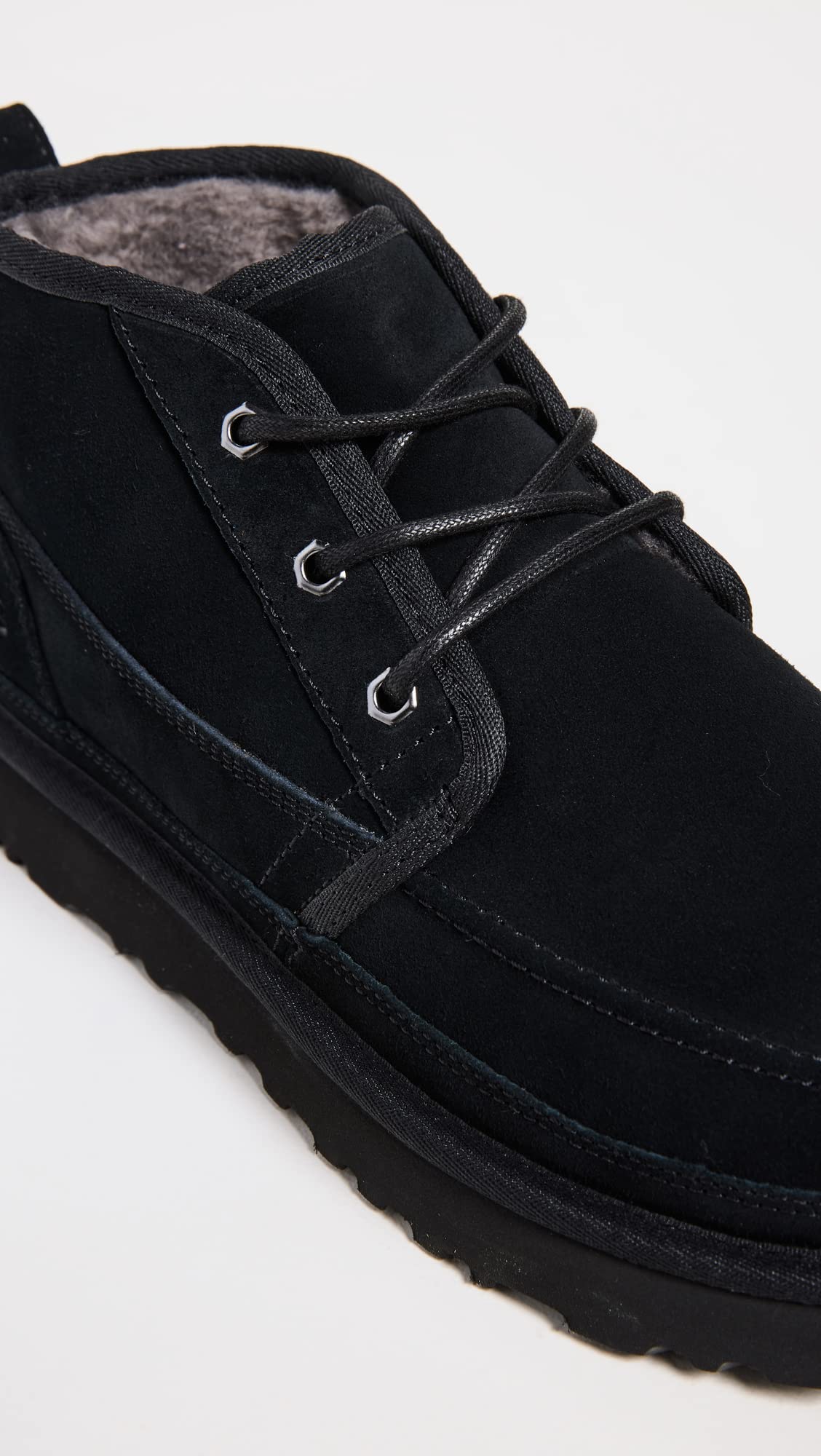 Foto 3 | Bota UGG Neumel Moc para Hombre de Gamuza Negra - Venta Internacional