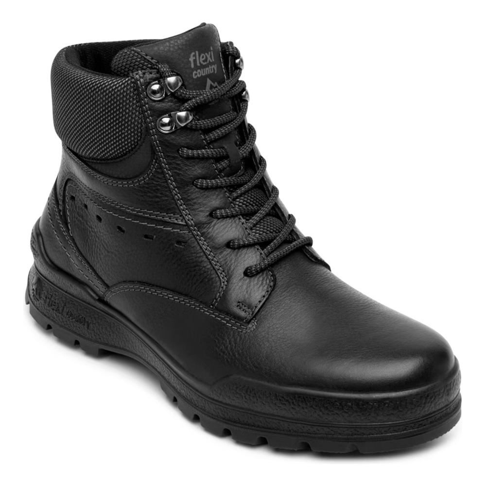 Foto 2 pulgar | Bota Casual Flexi Negro Para Hombre [fff3502] Negro