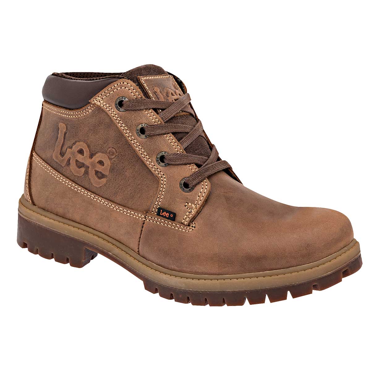 Foto 1 | Lee Bota Para Hombre Camel
