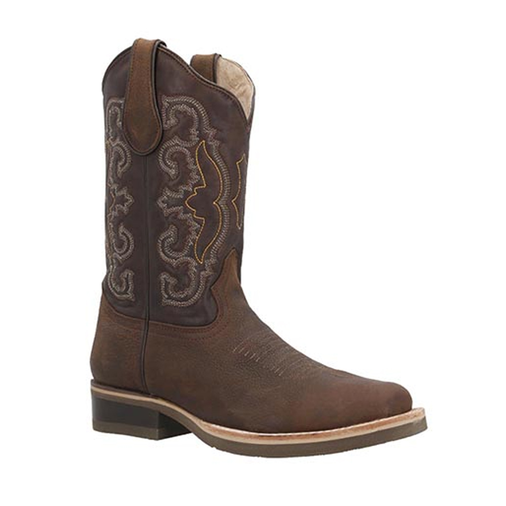 Foto 2 | Botas Vaqueras Caballero Rio Bravo Modelo Vegas 773661 Piel Hombre Camel/cafe Talla 25 A 30 M
