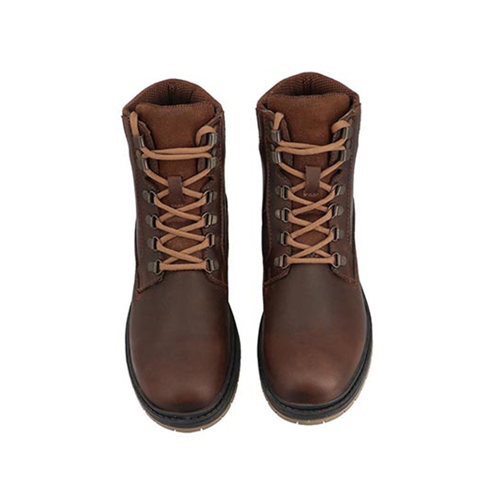 Foto 6 pulgar | Bota Casuales Sail 4072 Cafe  Para Hombre En Piel Crazy Horse Talla 25 A 29 M
