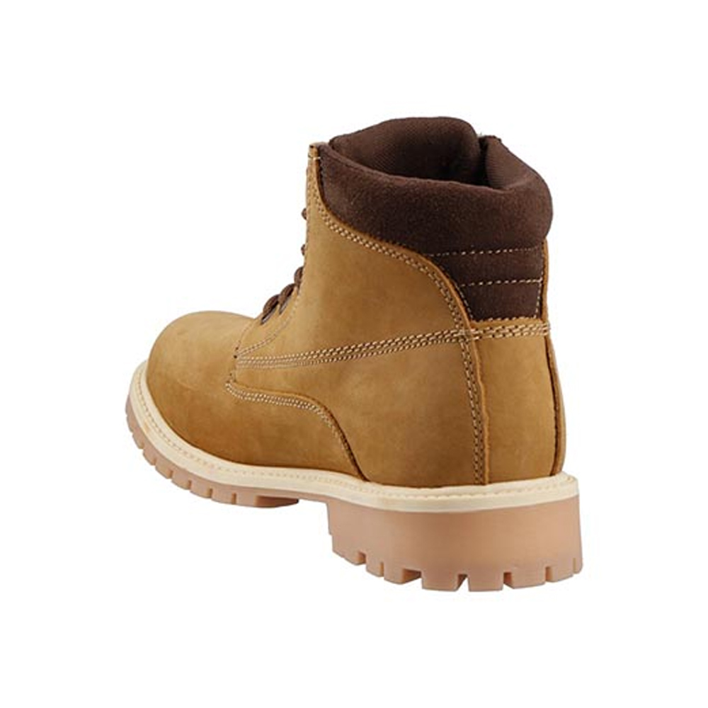 Foto 4 pulgar | Bota Sail Caballero 3931 Oro Bota Trabajo Nobuck Talla 25 A 29 M