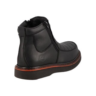 Foto 2 | Bota Sail Caballero 3800pu Color Negro Botas Trabajo Ligero Botin Hombre Talla 25 A 29.5 M