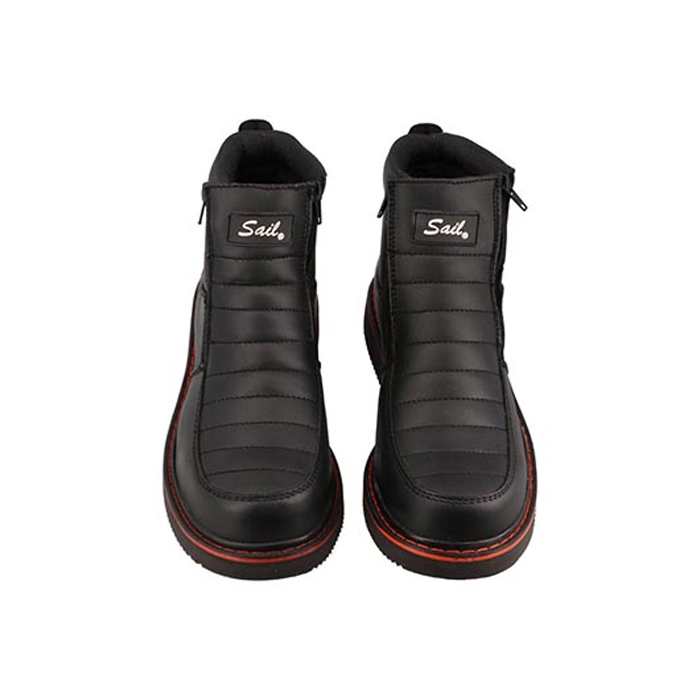 Foto 6 pulgar | Bota Sail Caballero 3800pu Color Negro Botas Trabajo Ligero Botin Hombre Talla 25 A 29.5 M