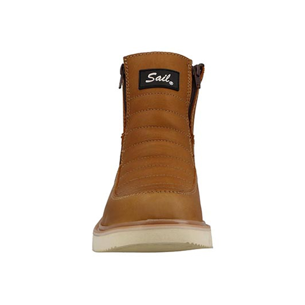 Foto 5 pulgar | Bota Sail Caballero 3800pu Color Miel  Botas Trabajo Ligero Botin Hombre Talla 25 A 29.5 M