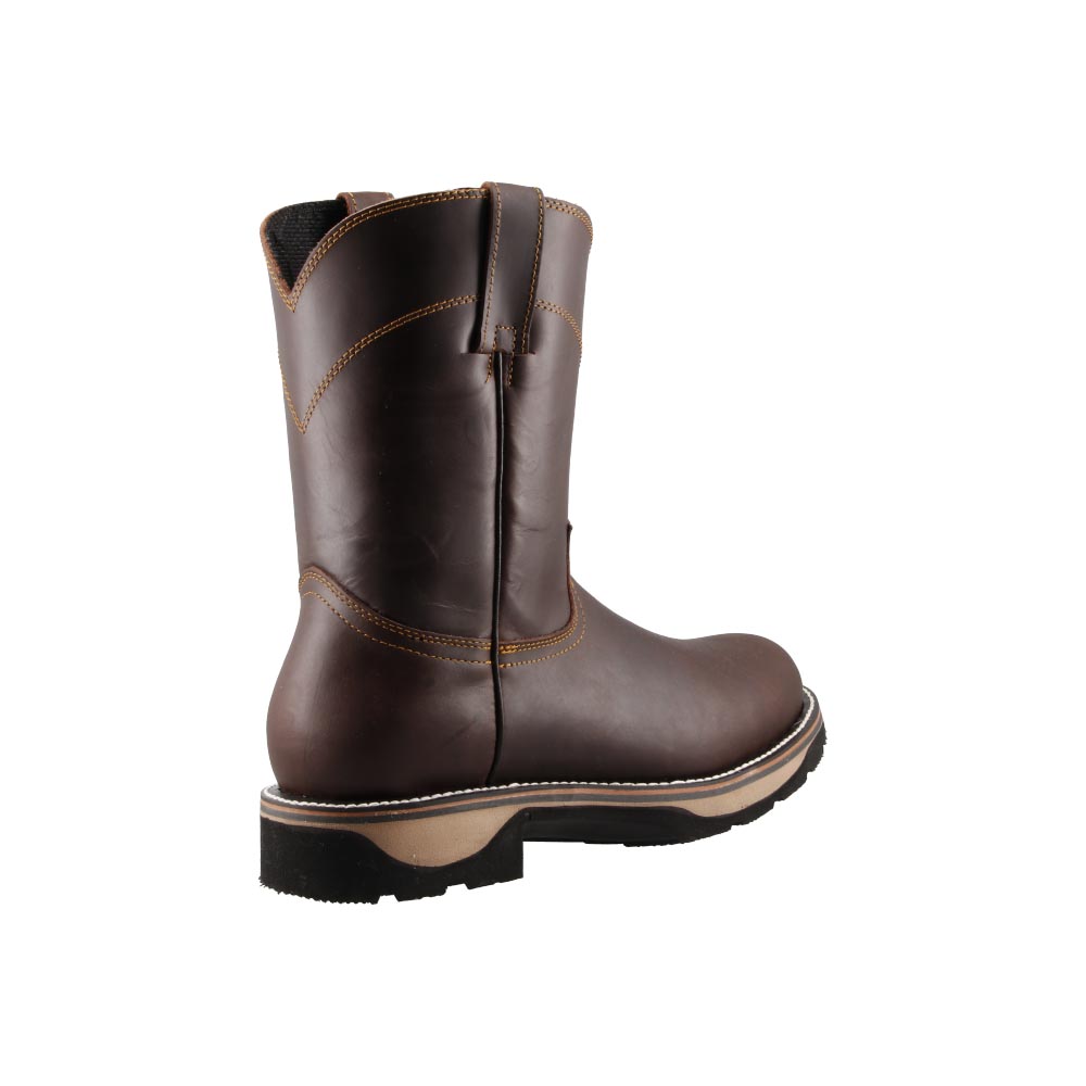 Foto 4 pulgar | Bota Casual Caballero Salvatore 59 Cafe Bota Vaquera En Piel Grasso Talla 25 A 30 M