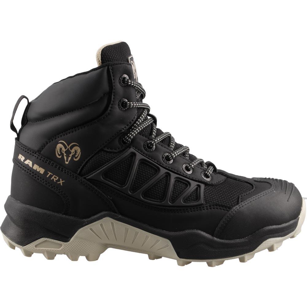 Botas Ram Hombre Ajustables Ligeras Suaves Negro