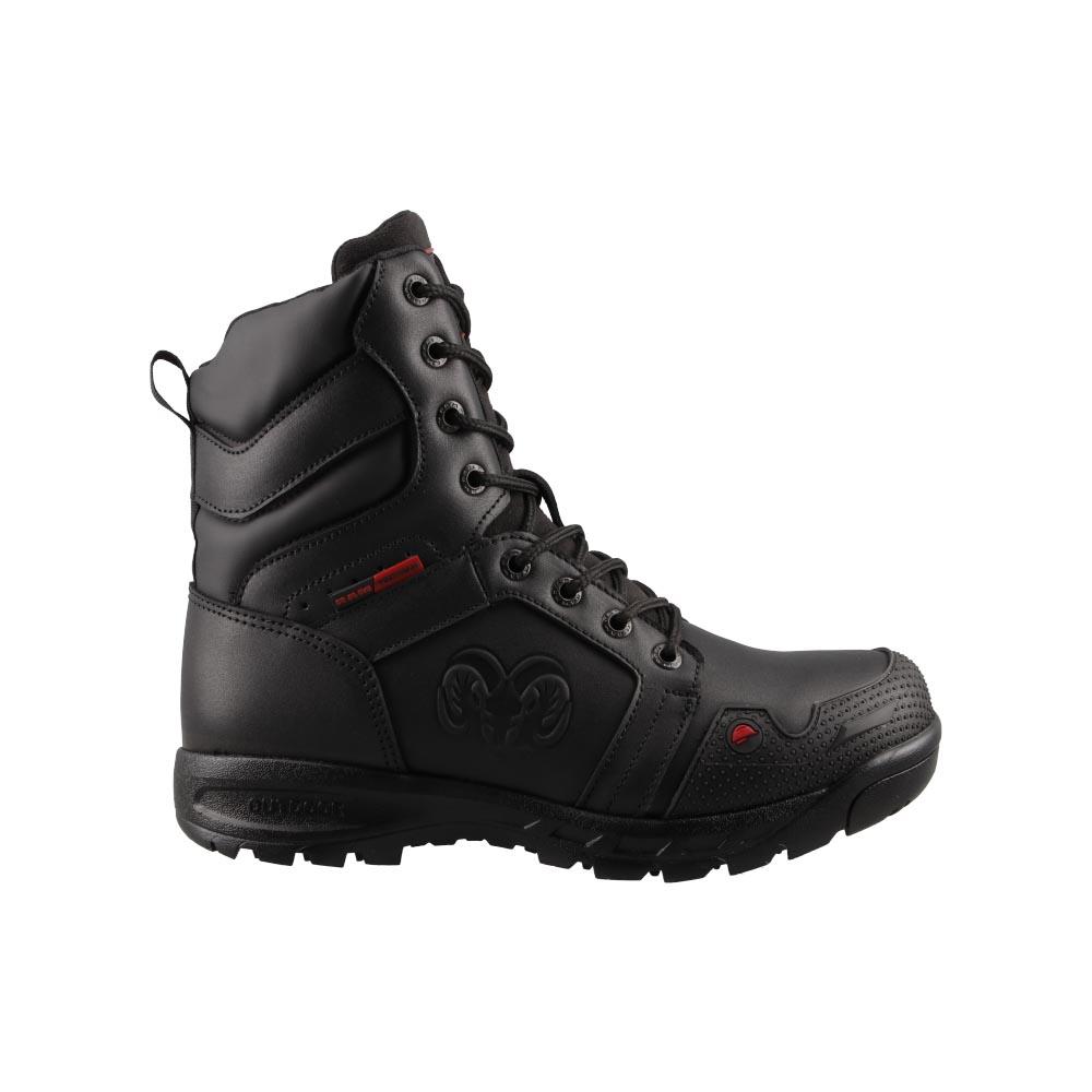Bota Ram Hombre Moderna Confortable Ejercicio Negro