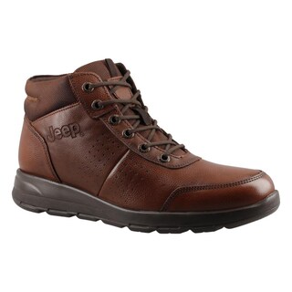 Foto 2 | Botas Jeep Caballero Casuales Ajustables Cafe