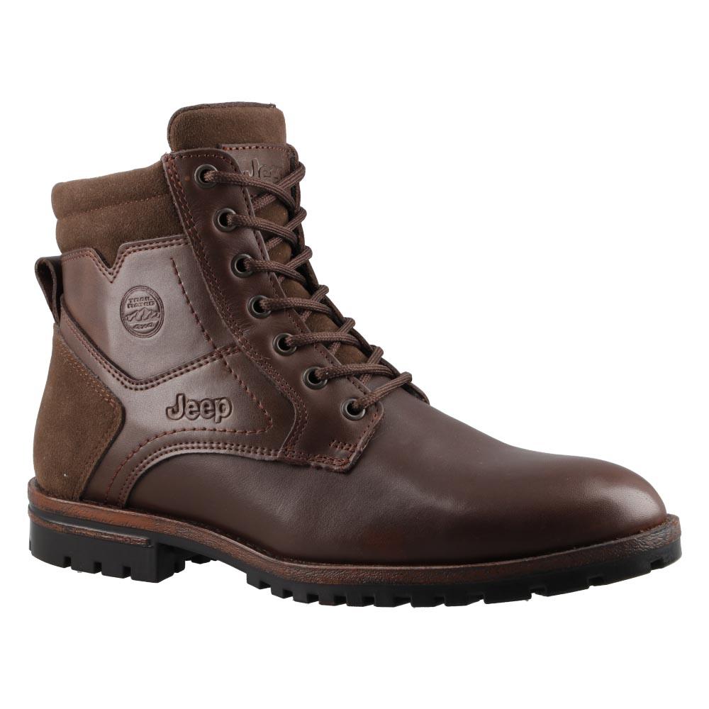 Foto 3 pulgar | Botas Jeep Hombre Ajustables Comodos Casual Cafe