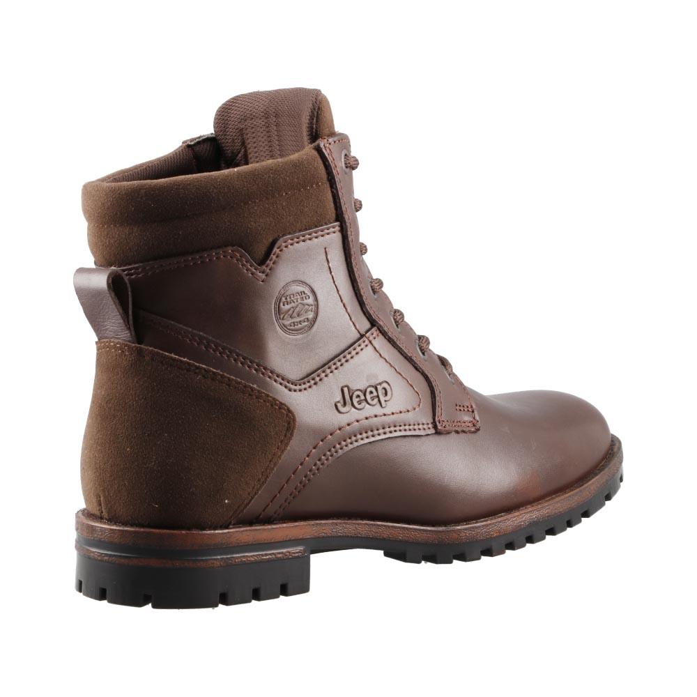 Foto 4 pulgar | Botas Jeep Hombre Ajustables Comodos Casual Cafe