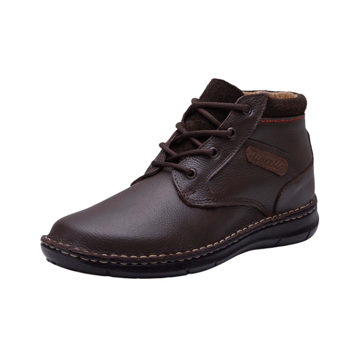 Botas Calzado Watanabe Color Café Tipo Piel Casual Exterior