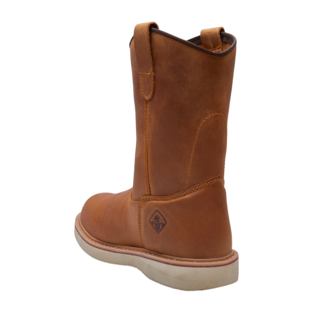 Foto 4 pulgar | Botas Calzado Watanabe Color Café Tipo Piel Altas