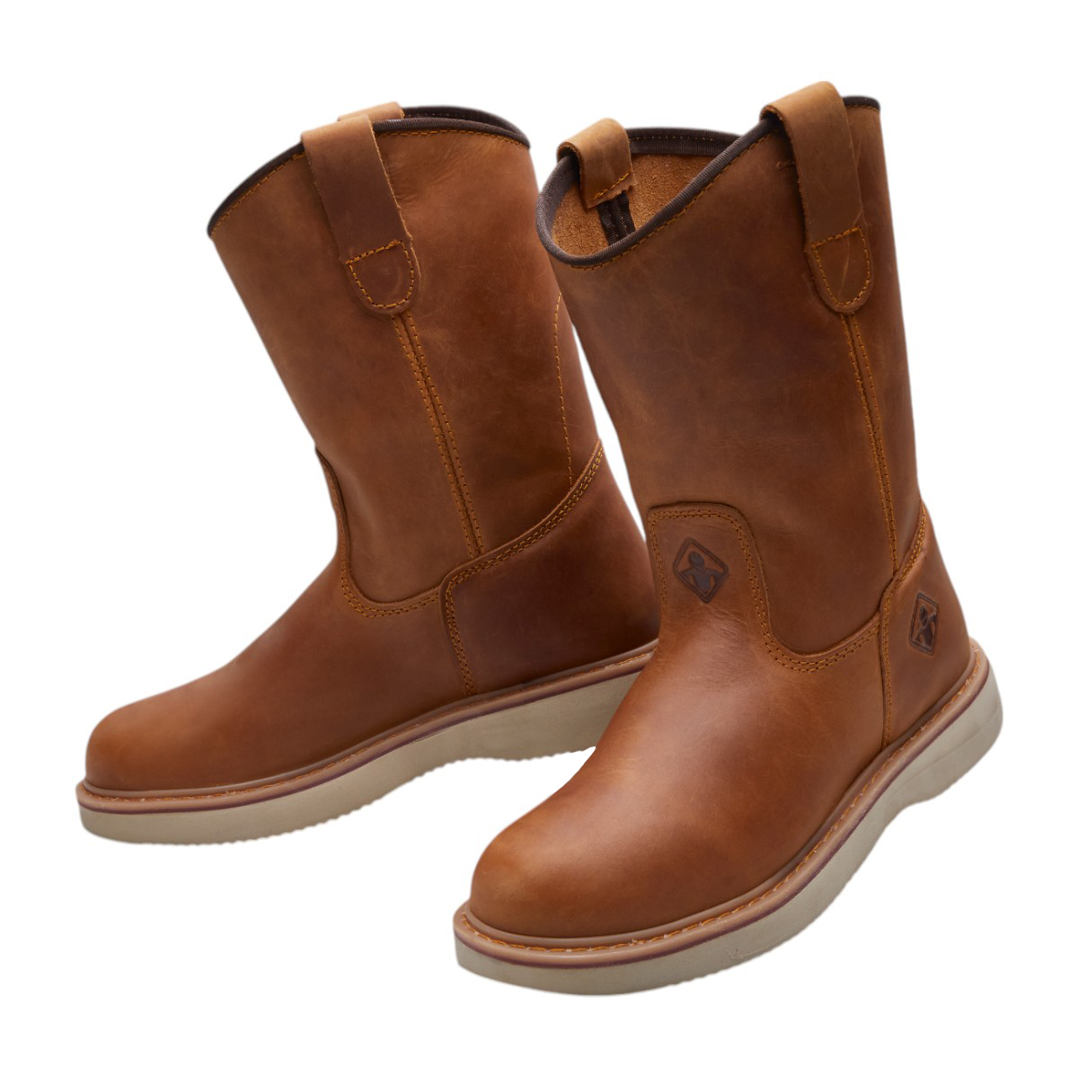 Foto 4 | Botas Calzado Watanabe Color Café Tipo Piel Altas