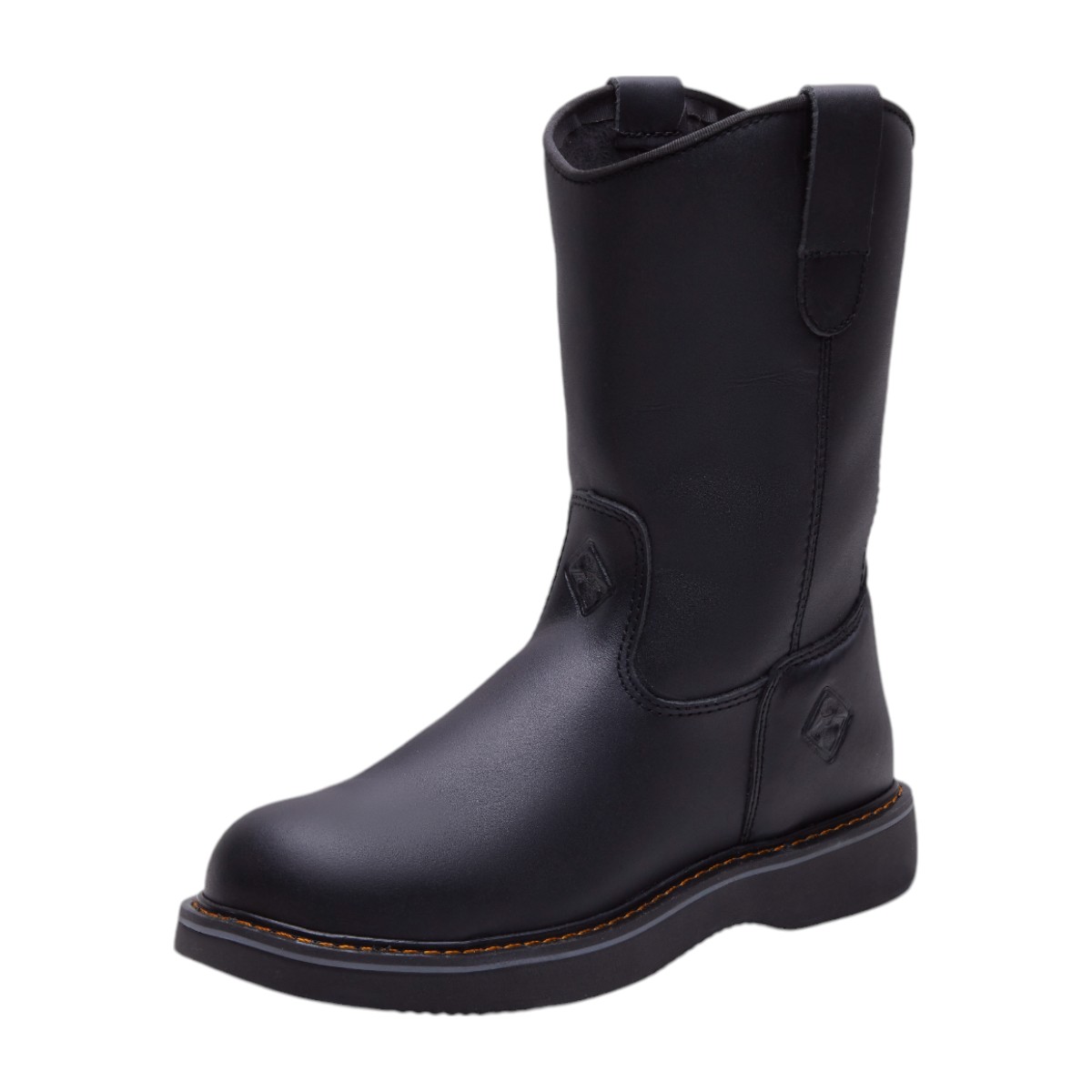 Botas Calzado Watanabe Color Negro Tipo Piel Altas