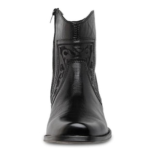 Foto 2 | Botas Urban Cowboy Hombre Botin Piel Vestir Comodas Negro