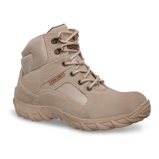 Foto 1 | Botas Work Land Hombre Botin Industrial Trabajo Comodas Cafe