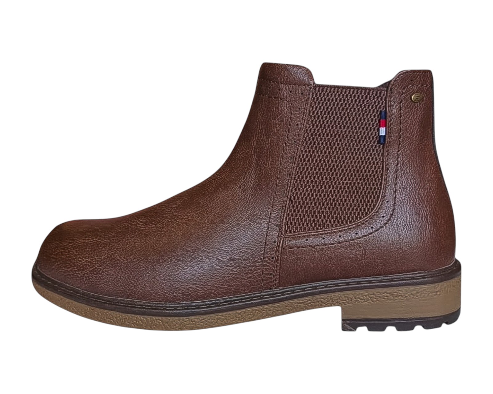 Foto 6 pulgar | Botin Para Hombre Lob Footwear Pu Café 57704525