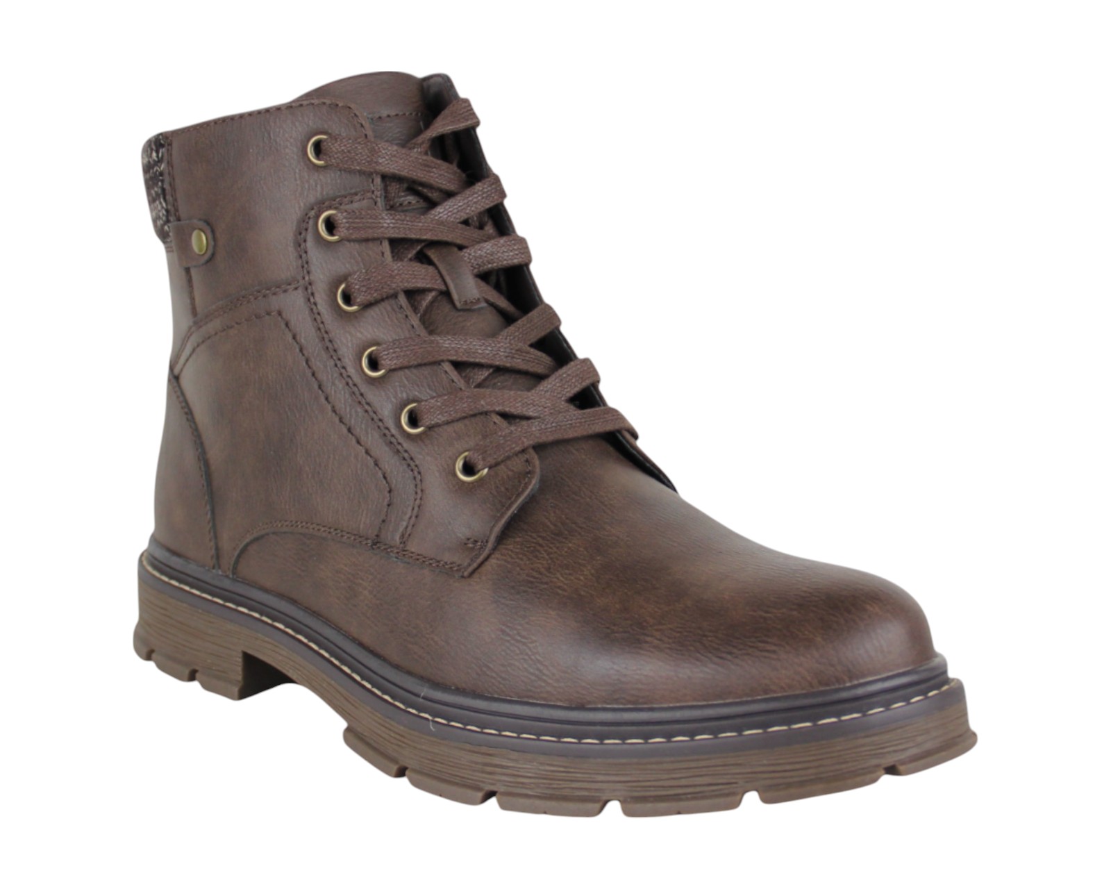 Botin Para Hombre Lob Footwear Pu Café 57704528