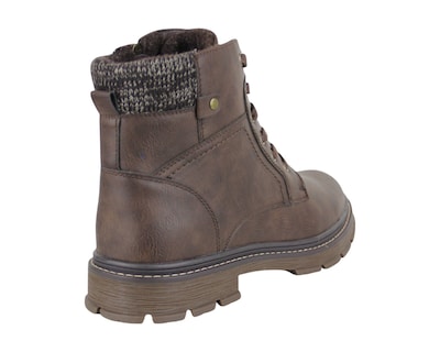 Foto 3 | Botin Para Hombre Lob Footwear Pu Café 57704528