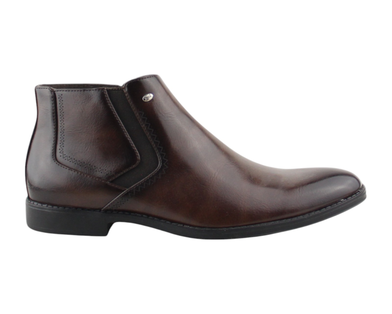 Foto 3 pulgar | Botin Para Hombre Lob Footwear Pu Café 57804509