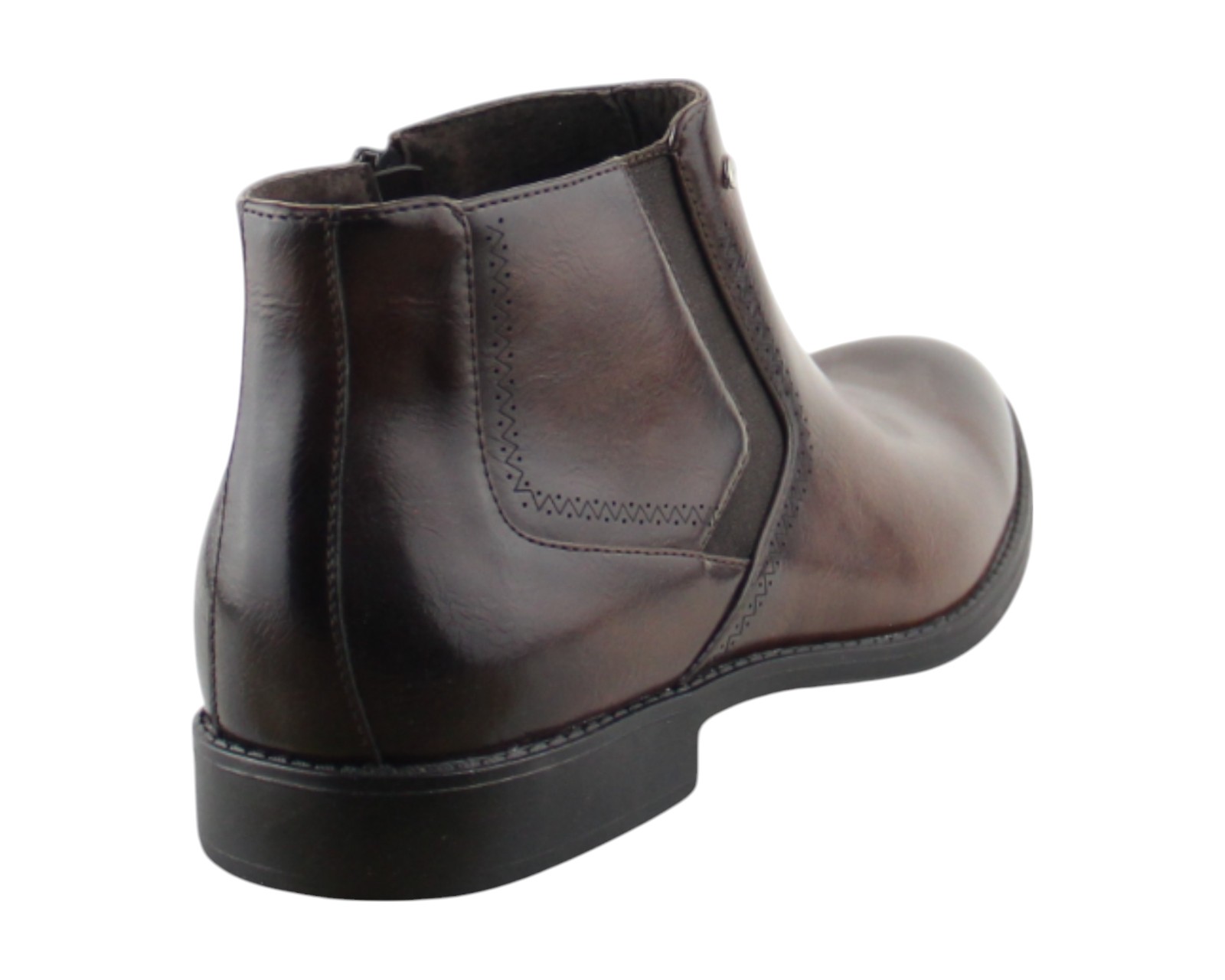 Foto 4 pulgar | Botin Para Hombre Lob Footwear Pu Café 57804509