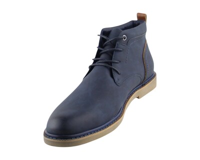 Foto 6 | Botin Para Hombre Lob Footwear Pu Azul 57704541