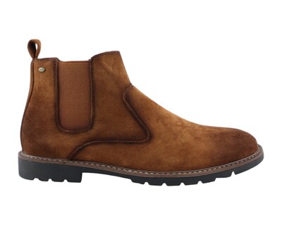 Foto 2 | Botin Para Hombre Lob Footwear Pu Suede Café 57704526