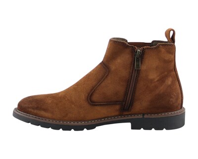 Foto 5 | Botin Para Hombre Lob Footwear Pu Suede Café 57704526