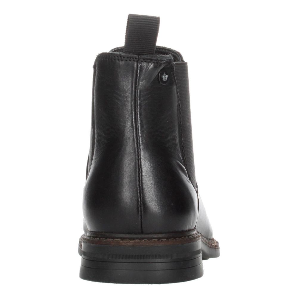 Foto 8 pulgar | Botas Hombre Dockers Chelsea Negro Casual Para Caballero Negro