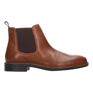 Foto 1 | Botas Hombre Dockers Café Casual Chelsea Para Caballero Cafe