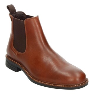 Foto 4 | Botas Hombre Dockers Café Casual Chelsea Para Caballero Cafe