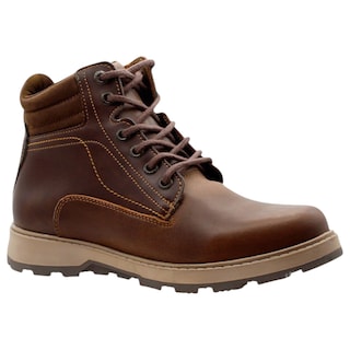 Foto 2 | Botas Casuales Exterior Piel Vegana Color Café Para Hombre De Rbcollection